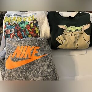 4 T sweat short bundle 3 total